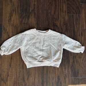 Rylee + Cru Moon Pattern Kids Sweatshirt